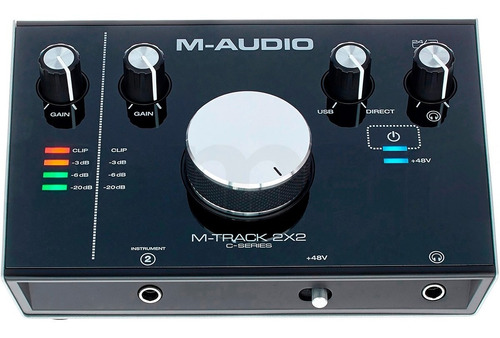 M-audio M-track 2x2 Ii Interface Gravação Audio Usb Sp