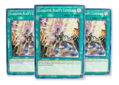 Yugi-oh! X3 Gladiator Beast's Comeback  Chim-en056 Comun