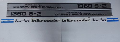 Juego De Calcos Para Tractor  Massey Ferguson 1360 S 2
