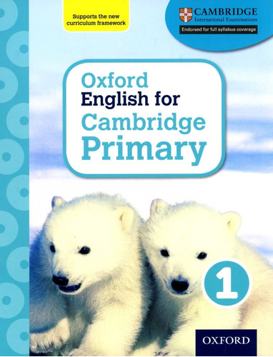 Oxford English For Cambridge Primary 1 Book - Miles Liz