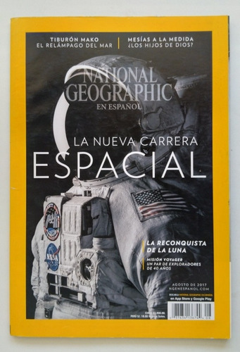Revista National Geographic Agosto 2017. J
