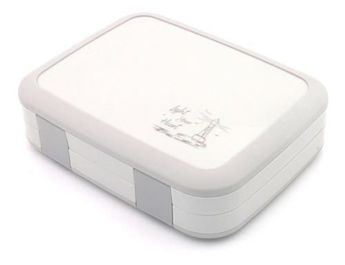 Fiambrera Bento Box 5 Compartimentos En Porciones Para Niños