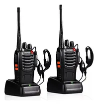 Comprar 2 Radios Baofeng-888s Walkie Talkie Uhf Manos Libres 2 Vias