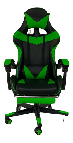 Silla Gamer Reclinable Con Descansa Pies