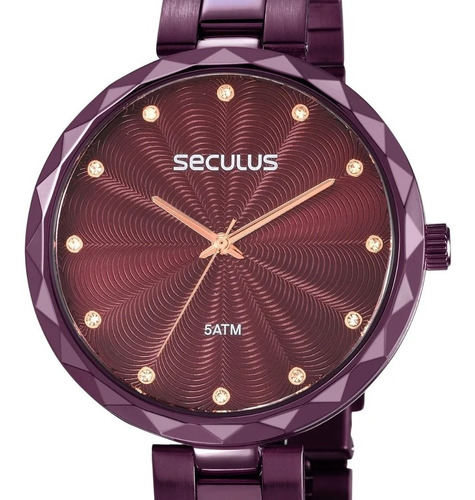 Relógio Feminino Seculus Glamour 77039lpskfs2
