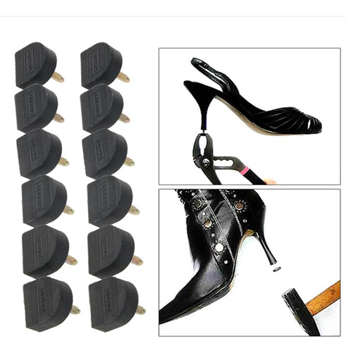 J0s 6 Pares De Puntas De Tacón Alto Reparación De Tacos De