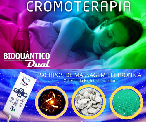 Manta Magnética Casal Massageadora Energia Bio Quântica