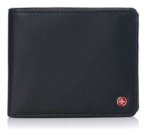 Billetera Para Hombre  Alpine Swiss Rfid Luka - Cartera Con