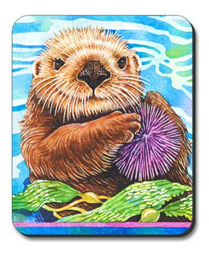 Pad Mouse - Sea Otter Mouse Pad - By