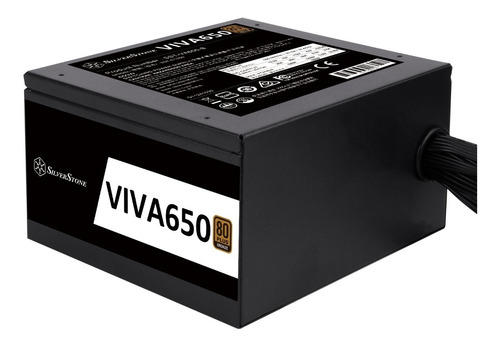 Imagen 6 de 10 de Fuente Silverstone Viva650 650w Certificada 80 Plus Bronze