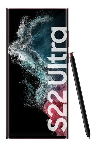Samsung Galaxy S22 Ultra (Snapdragon) 5G Dual SIM 256 GB burgundy 12 GB RAM