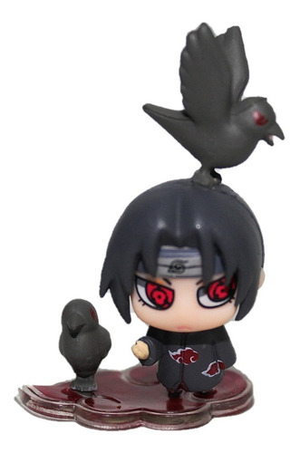 Naruto Itachi Jiraiya Kakashi Anime Pvc Mini Figuras