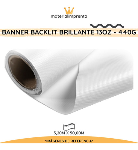 Banner Backlit Brillante Rollo 3,20m X 50,00m