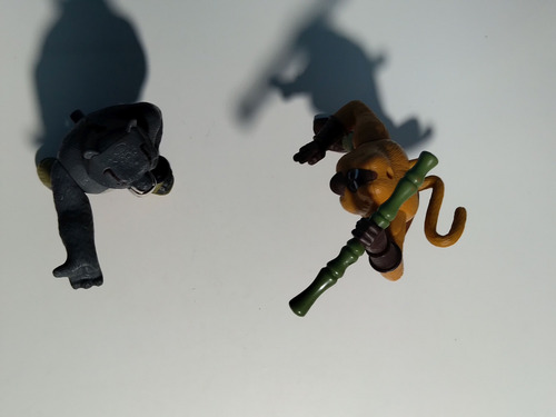 Muñecos Tai Lung Y Maestro Mono (kun Fu Panda) (Usado)