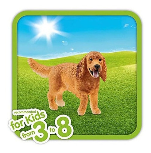 Figurita Educativa De Cocker Spaniel Ingles De Schleich Far