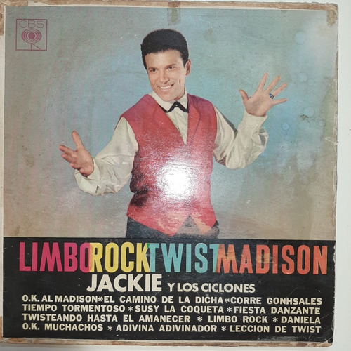 Vinilo Jackie Y Los Ciclones Limbo Rock Twist Madison Rn2 