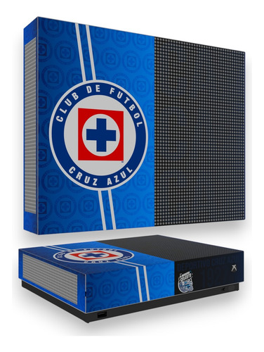 Skin Club Cruz Azul Para Xbox One S Digital Set Stickers
