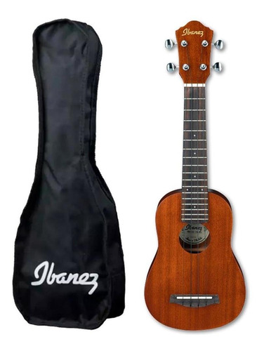 Ukelele Soprano Ibanez Uks10  Con Funda