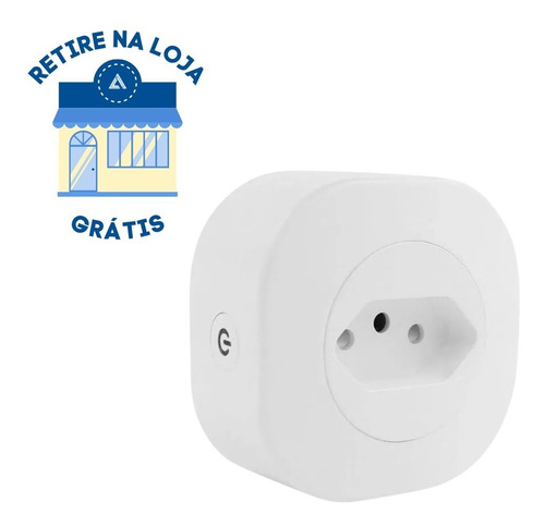 Adaptador De Tomada Inteligente Wifi Bivolt 10a - Hisp10a