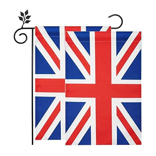 Pack De 2 Banderas Pequeñas Patrióticas Del Reino Uni...