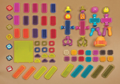 B. Bristle Bloque Spinaroos Juego De Construcción De Bloques