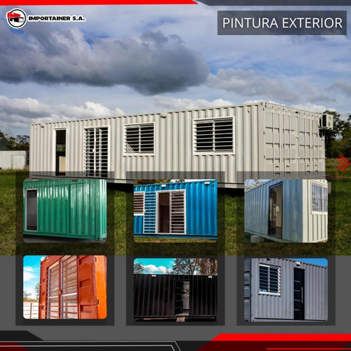 Venta Contenedor/container De 20pies Modificado Monoambiente