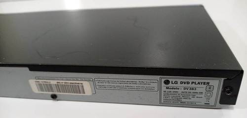 Imagem 9 de 10 de LG Dvd Player Dv383 C/ Função Karaokê Sem Controle - Usado