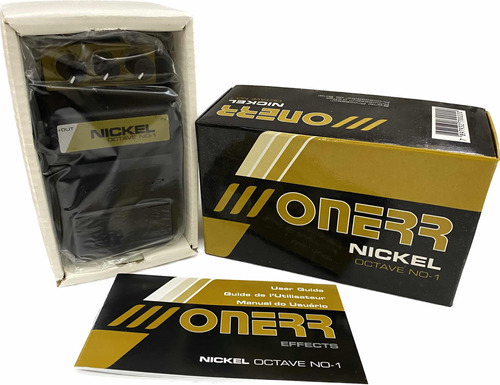 Pedal Guitarra Onerr Nickel Octave Raridade Novo 