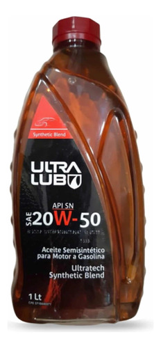 Aceite Semisintético 20w50 Ultra Lub Somos Tienda Física