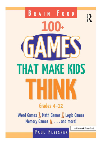 Libro: Brain Food: Más De 100 Juegos Que Hacen Que Los Niños