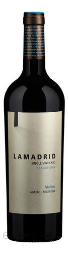 Vino Lamadrid Gran Reserva Malbec De Lamadrid