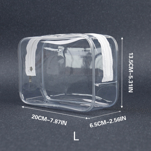 Bolsa De Cosméticos Transparente S De Gran Capacidad Y Gran