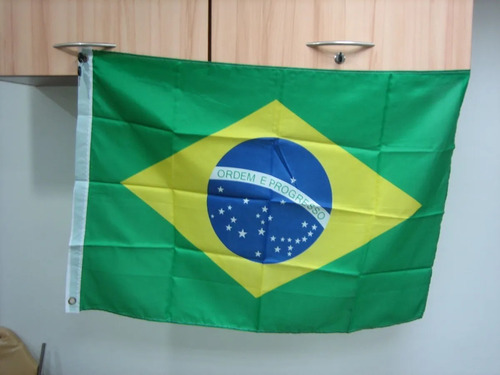 Bandera Brasil Mundial 94x64 Cm Nueva