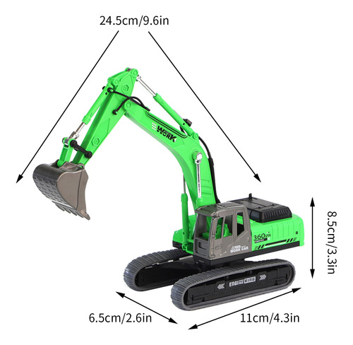 Modelo De Excavadora K: Automóvil Fundido A Presión De Ingen