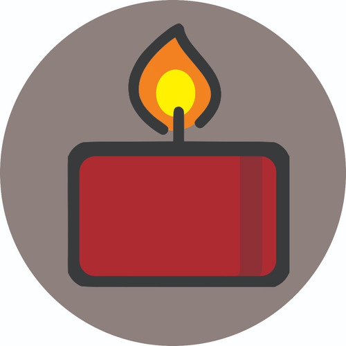 Imagem 1 de 2 de Vermelha! 100 Velas De Rechaud Alto Astral (duram 10 Horas)