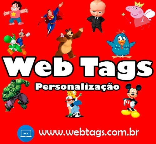 Imagem 3 de 3 de 100 Tags, Topper, Apliques Para Festas - Circo
