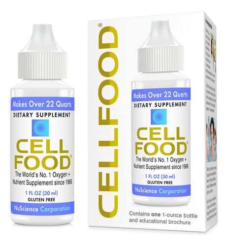 Suplemento De Oxigênio Líquido Cellfood Oxygen Boost 30ml