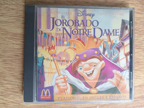 Cd El Jorobado De Notre Dame Disney Ingles Castellano