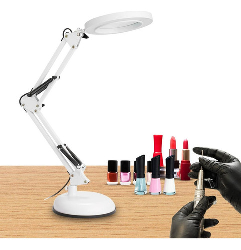 Lámpara De Mesa Ajustable For Manicura, Costura, Lectura,