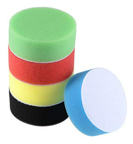 Uxcell 3  Foam Drill Polishing Pad Kit Flat Sponge Pads For 