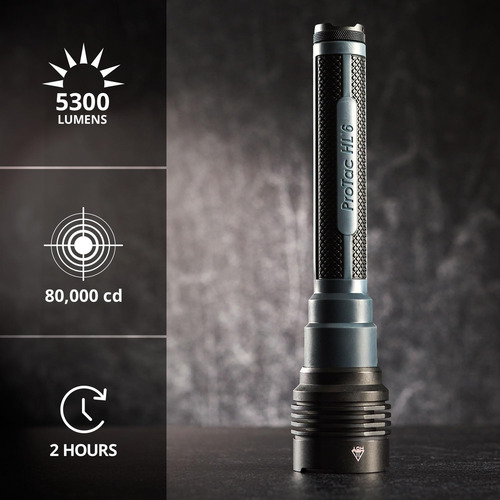Linterna Streamlight Protac Hl 6 De 5.300 Lm Recargable