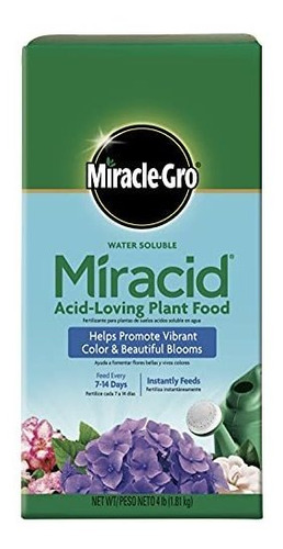Fertilizante De Jardín - Miracle-gro Water Soluble Miracid A