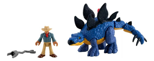Conjunto Dr. Grant E Stegosaurus - Mattel