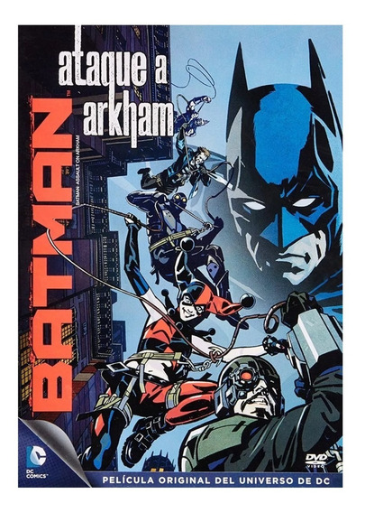 Batman Ataque A Arkham Dc Universe Pelicula Dvd | Meses sin intereses