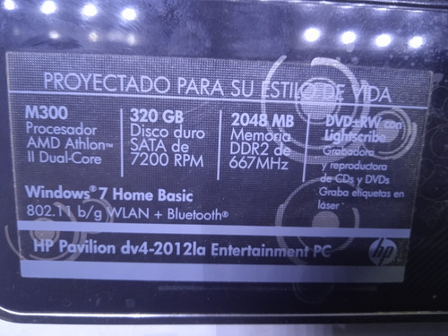 Bocinas Para Laptop Hp Pavilion Dv4-2012la Pk230008h00 (Usado)