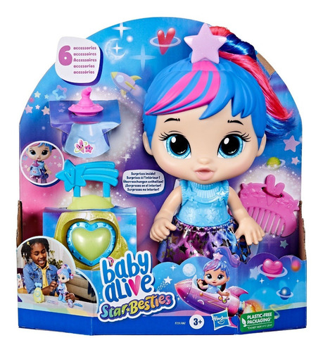 Baby Alive Star Besties 20 Cm - Stellar Skylar - Hasbro