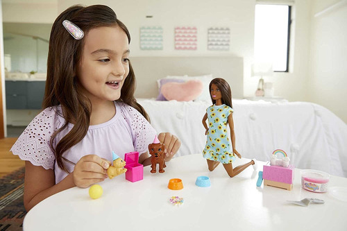 Muñeca Barbie De 115 Pulgadas Para Fiesta De Morenas Y Cacho