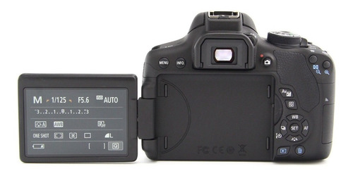 Camara Profesional Canon T6i +lente 18.55mm 24,2 Mpx Wifi Hd