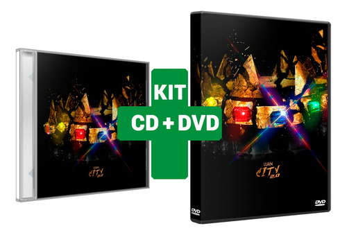 Cd+dvd Luan Santana - Luan City 2.0 (fan-made)