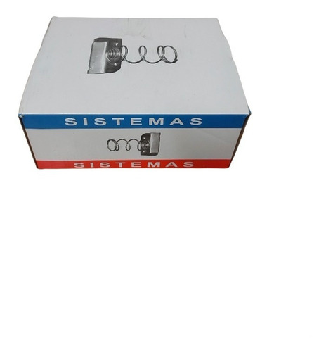 Sistemas Spring Nut Z. P. 1/4 - 20 X 19 X 6 Mm. 100 Pcs